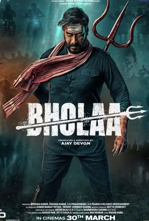BHOLAA 4K movie stream poster on ZYROTV
